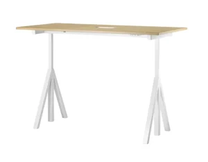 String Furniture String Works höj- och sänkbart skrivbord, 180 cm, ek