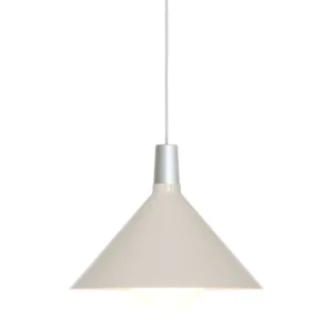 Tala Bower, pendellampa C360, med Sphere IV-lampa, vit
