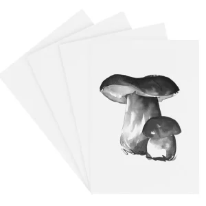 Teemu Ju00e4rvi Illustrations Teemu Järvi Illustrations Wild Mushroom set med miniposters, 4 st