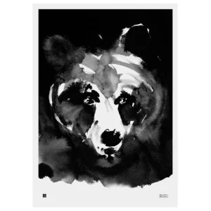 Teemu Järvi Illustrations Mysterious Bear poster, 50 x 70 cm