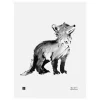 Teemu Järvi Illustrations Fox Cub poster, 30 x 40 cm