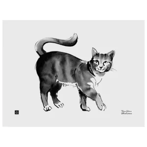 Teemu Järvi Illustrations Cat poster, 40 x 30 cm