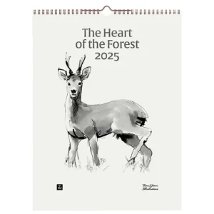 Teemu Järvi Illustrations The Heart of the Forest väggkalender 2025