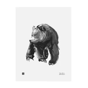 Teemu Järvi Illustrations Gentle Bear poster, 30 x 40 cm