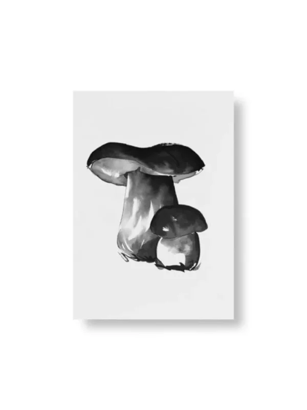 Teemu Ju00e4rvi Illustrations Teemu Järvi Illustrations Wild Mushroom set med miniposters, 4 st