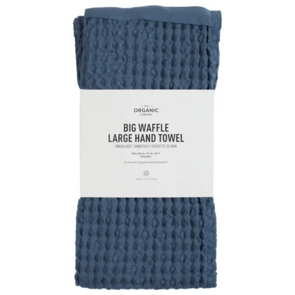 The Organic Company Big Waffle handduk, 50 x 130 cm,
