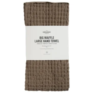 The Organic Company Big Waffle handduk, 50 x 130 cm, clay