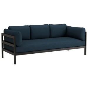 TIPTOE Easy 3-sits soffa, grafit svart - midnattsblå