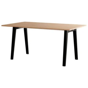 TIPTOE New Modern bord 160 x 95 cm, ek - grafit svart