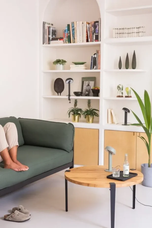 TIPTOE Nod bordslampa, eukalyptusgrå