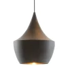 Tom Dixon Beat Fat LED-pendel, svart