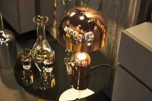 Tom Dixon Bell bordslampa, LED, koppar