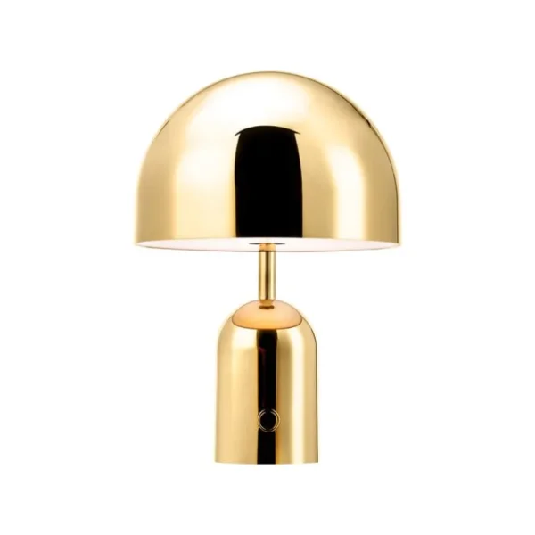 Tom Dixon Bell bärbar LED-bordslampa, guld