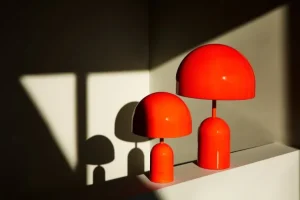 Tom Dixon Bell bärbar LED-bordslampa, fluoro