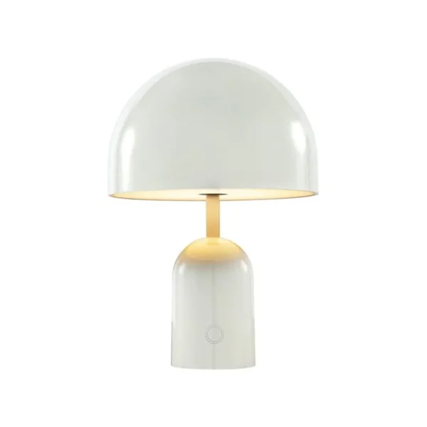 Tom Dixon Bell bärbar LED-bordslampa, grå