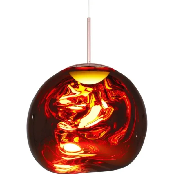 Tom Dixon Melt LED-pendel, koppar