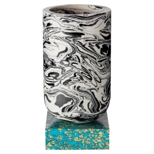 Tom Dixon Swirl vas, medium, flerfärgad