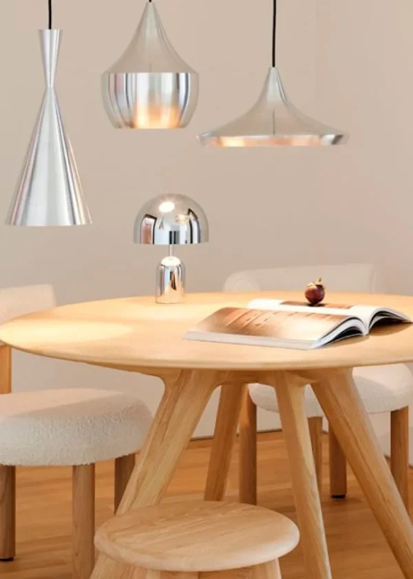 Tom Dixon Unbeaten Fat pendellampa, LED, aluminium