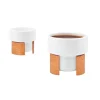 Tonfisk Design Warm espressokopp 0,8 dl, 2-pack, ek