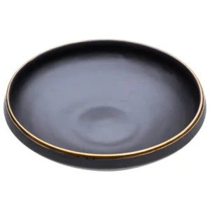 Vaidava Ceramics Eclipse Gold lunchskål 1,1 L, svart - guld