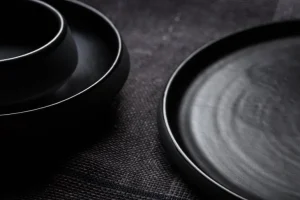 Vaidava Ceramics Eclipse tallrik 29 cm, svart