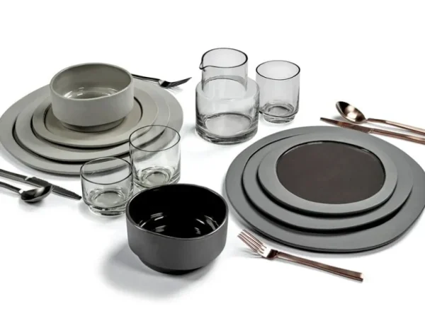 valerie_objects Inner Circle skål, ljusgrå