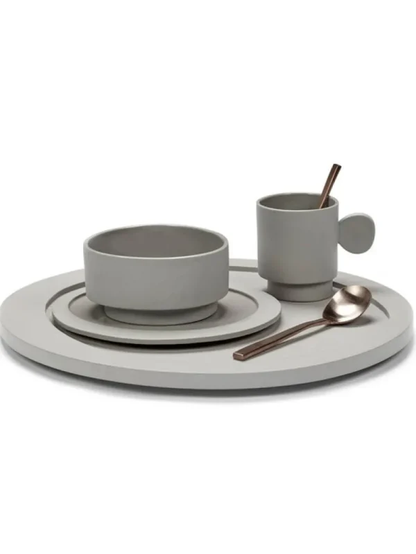 valerie_objects Inner Circle skål, ljusgrå