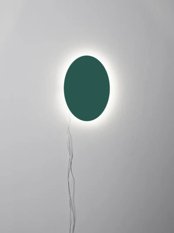 valerie_objects Tramonto 05 vägglampa, mörkgrön