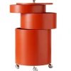 Verpan Barboy serveringsvagn, orange