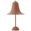 Verpan Pantop bärbar bordslampa, 18 cm, matt terrakotta