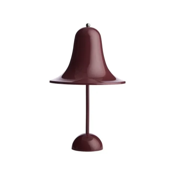 Verpan Pantop Portable bordslampa 18 cm, burgundy