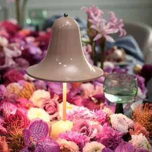 Verpan Pantop Portable bordslampa 18 cm, dusty rose