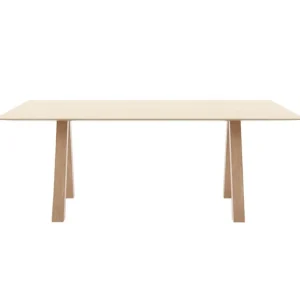 Viccarbe Trestle bord 200 x 90 cm, matt ek