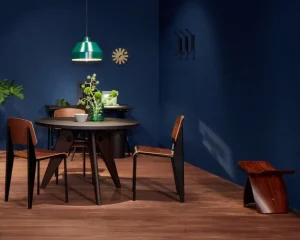 Vitra Asterisk väggklocka, mässing