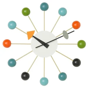 Barn Vitra Ball Clock, flerfärgad