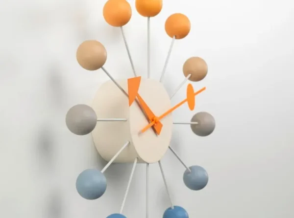 Barn Vitra Ball Clock, sunrise, special edition