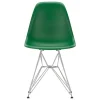 Vitra Eames DSR stol, emerald RE - krom