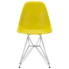 Vitra Eames DSR stol, mustard RE - krom