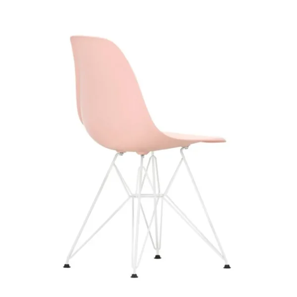 Vitra Eames DSR stol, pale rose RE - vit