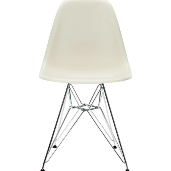 Vitra Eames DSR stol, pebble RE - krom