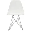 Vitra Eames DSR stol, vit - krom