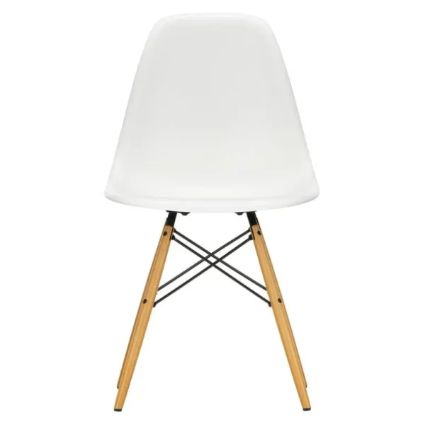 Vitra Eames DSW stol, cotton white RE - lönn