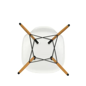 Vitra Eames DSW stol, cotton white RE - lönn