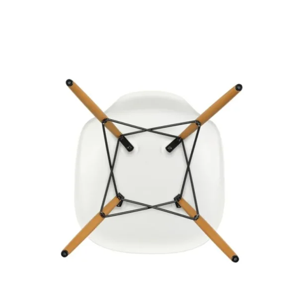 Vitra Eames DSW stol, cotton white RE - lönn