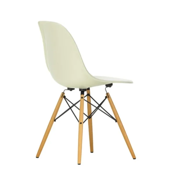 Vitra Eames DSW stol, fiberglas, parchment - lönn