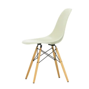 Vitra Eames DSW stol, fiberglas, parchment - lönn