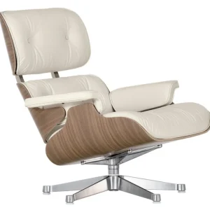 Vitra Eames Lounge Chair, klassisk stl, vit valnöt - vit Premium F-läd