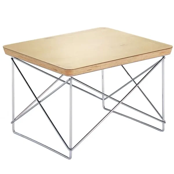 Vitra Eames LTR Occasional bord, bladguld - krom