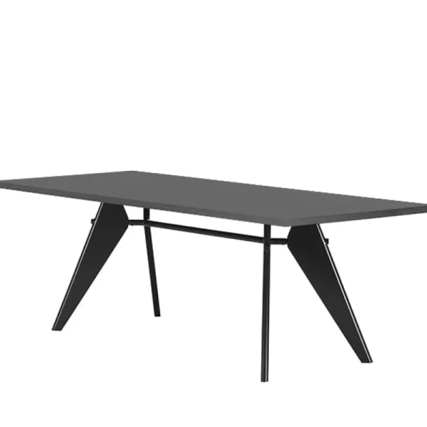 Vitra Em Table 240 x 90 cm, asfalt - svart