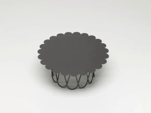 Vitra Flower bord, litet, antracit